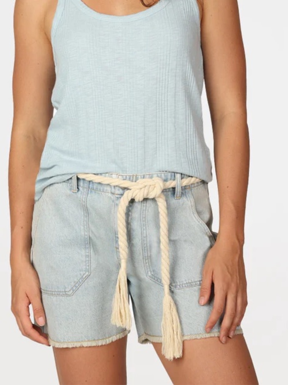 Dylan light wash Peyton Denim Short